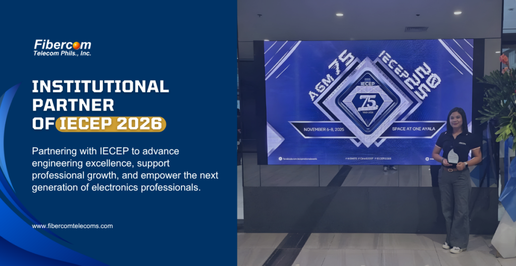Fibercom is now an Institutional Partner of IECEP 2026